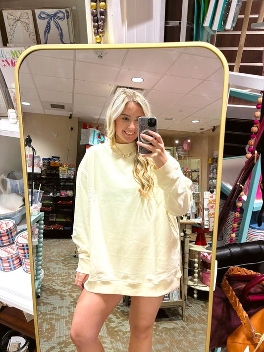 Mock Neck Sweatshirt