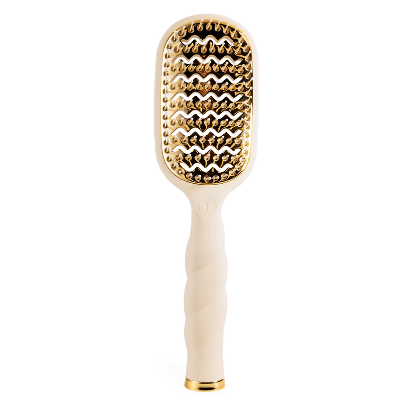 Vented Hair Brush - Tan