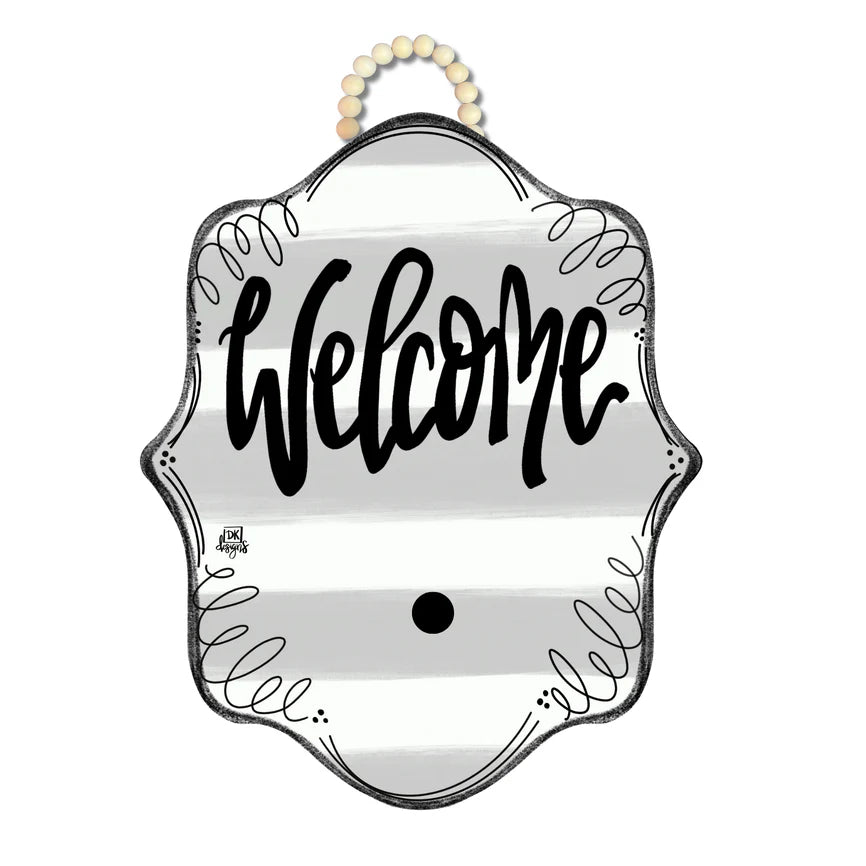 Bloom "Welcome" Velcro Door Hanger