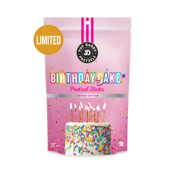 Birthday Cake Seasoned Pretzels  7.5oz