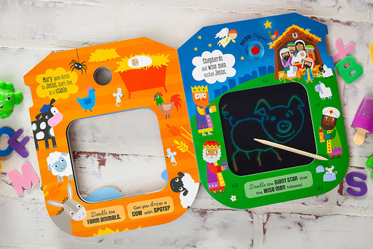 Doodle Delete Repeat: My First Bible Stories (Ages 3+)