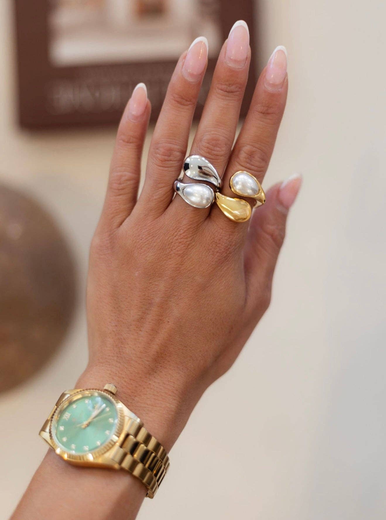AVA RING: GOLD