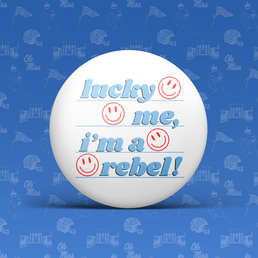 LUCKY ME! Game Day Pin