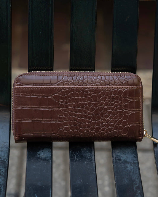 Penelope Wallet Chocolate