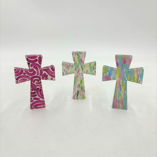 Cutout Acrylic Cross Brights