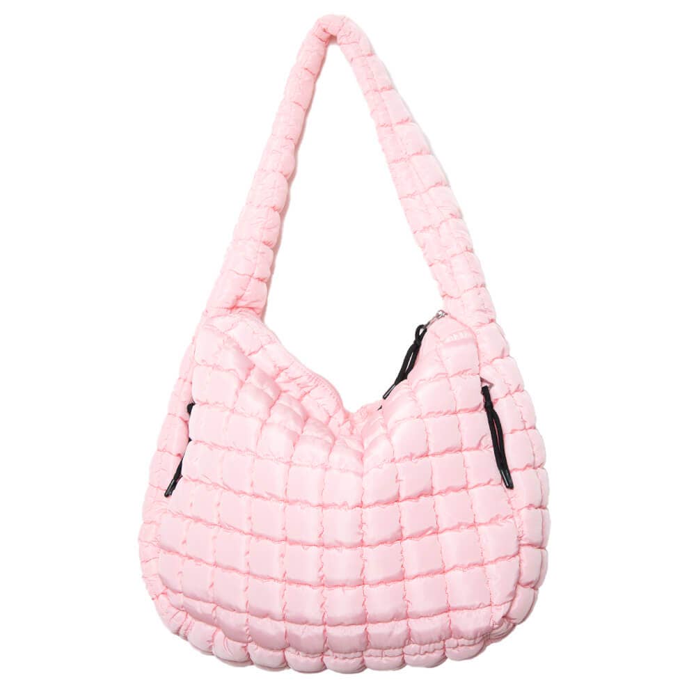 Light Pink Oversized Carryall Tote: Light Pink