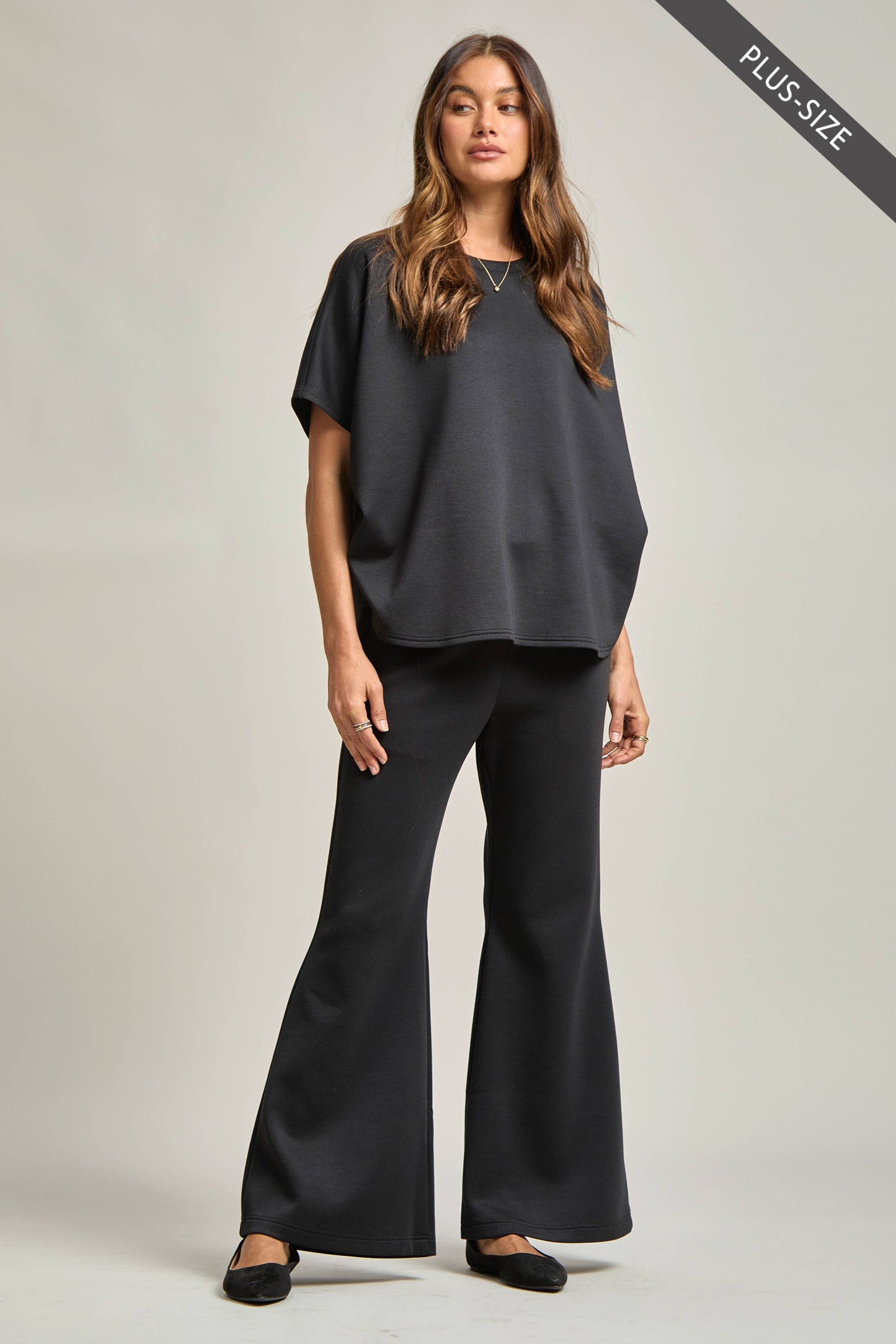 Poncho Set Blush (Curvy)