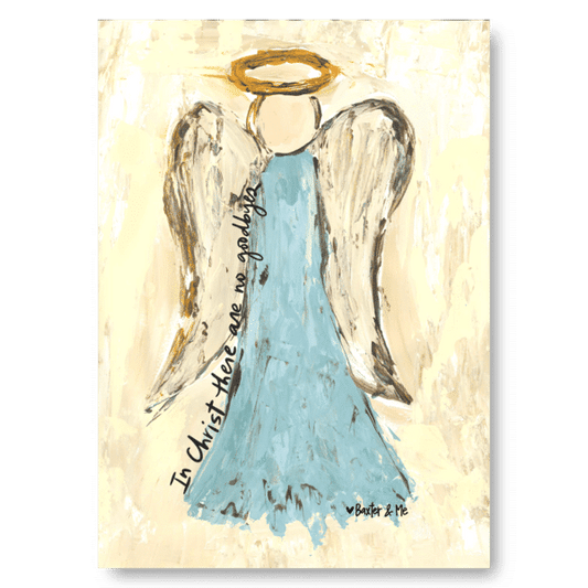 In Christ, No Goodbyes - Wrapped Canvas: 8" x 10"