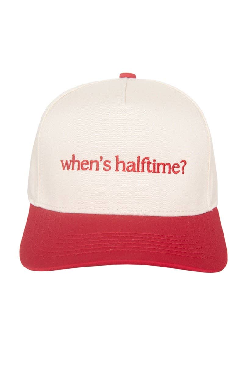When's Halftime? - Blue and White
