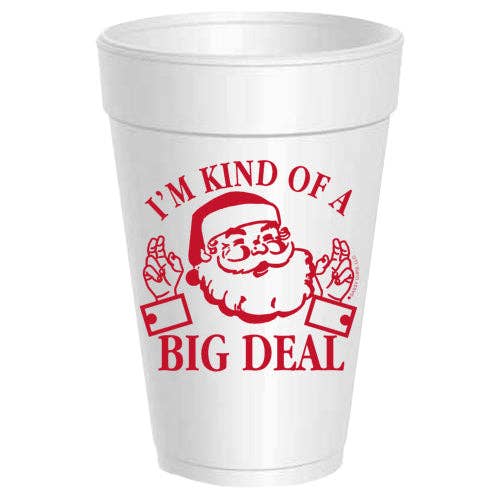 I'm Kind of a Big Deal Santa  - 10 pack: Red