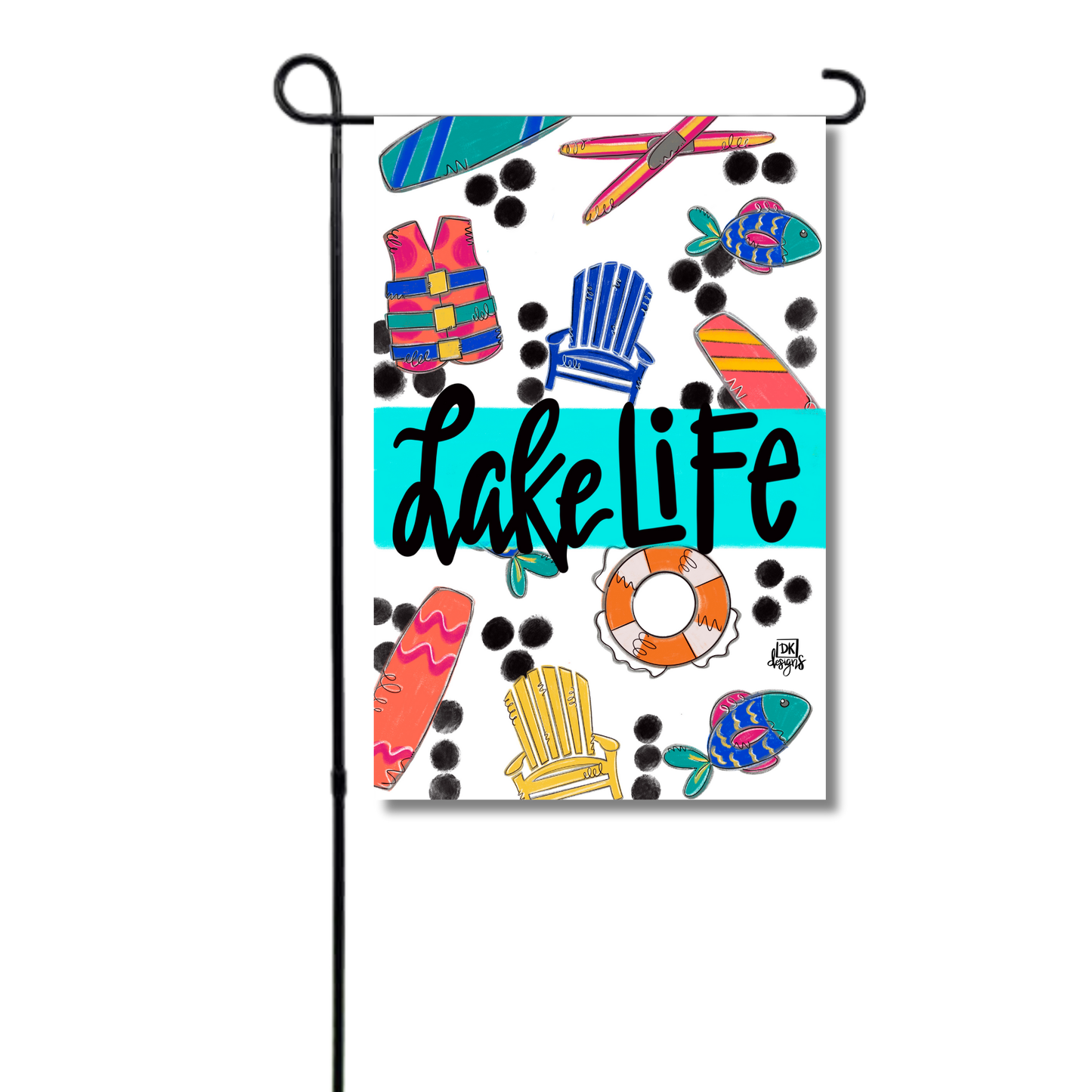 Lake LIfe Garden Flag