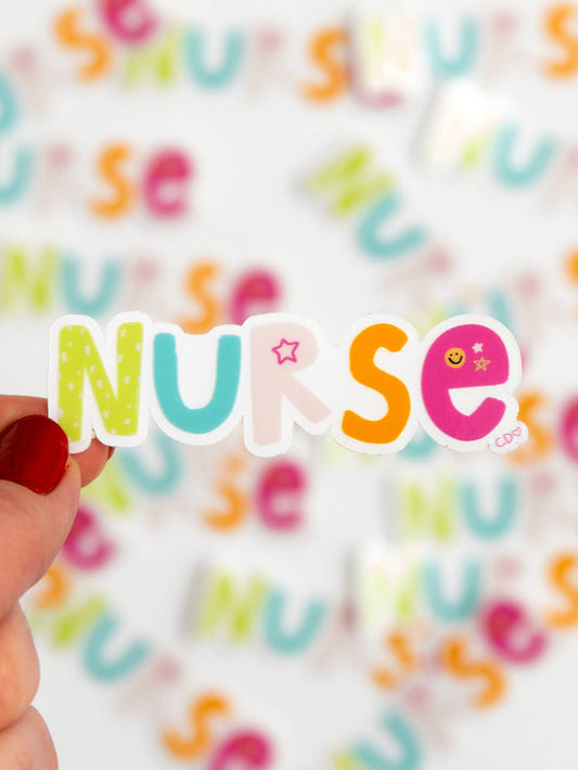 Nurse Decal Sticker