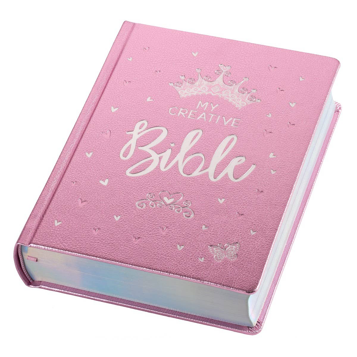 ESV My Creative Bible for Girls Faux Leather Pink Glitter