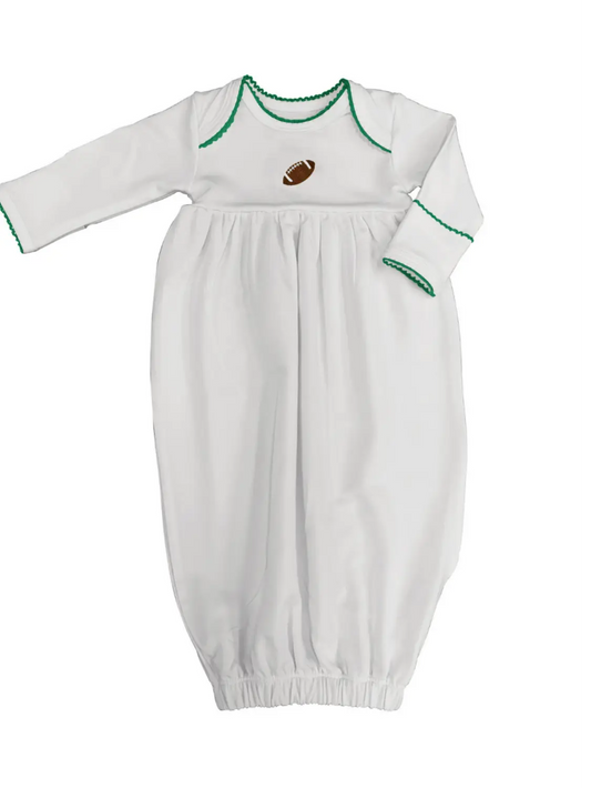 Pip Embroidered Gown - Varsity Football