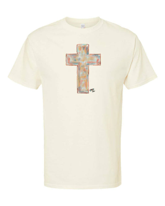 Jennie Watercolor Cross T-Shirt