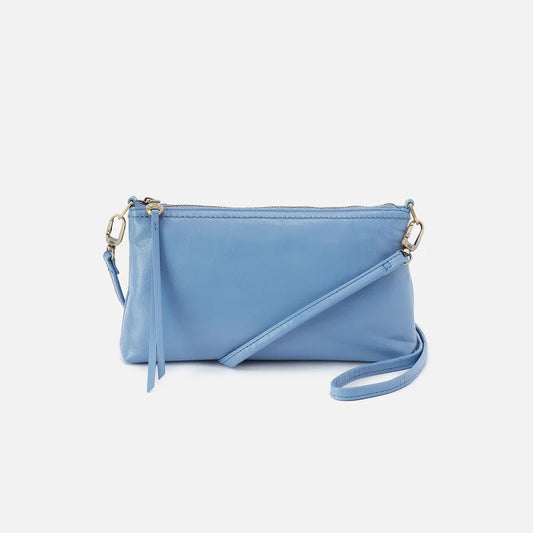 Darcy Crossbody - Polished Leather | Faded Denim
