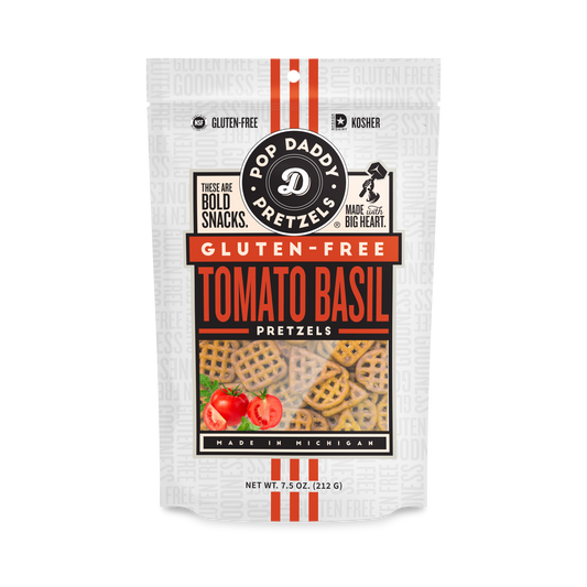 Gluten-Free Tomato Basil Seasoned Pretzels 7.5 oz