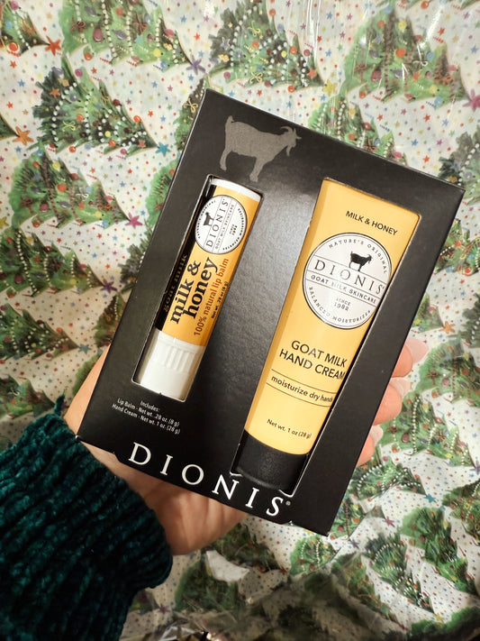 Dionis Goat Milk Lip & Hand Set