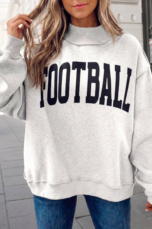 Football/Gameday Reversible Mock Neck