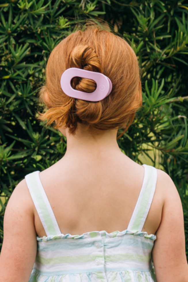 Round Flat Hair Clip | Small | Springtime Sparkle