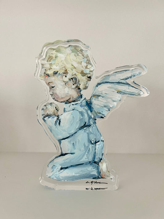 "Tiny Wings II" acrylic shelfie: Small