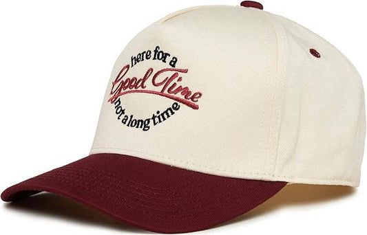 Good Time Not a Long Time Trucker Hat