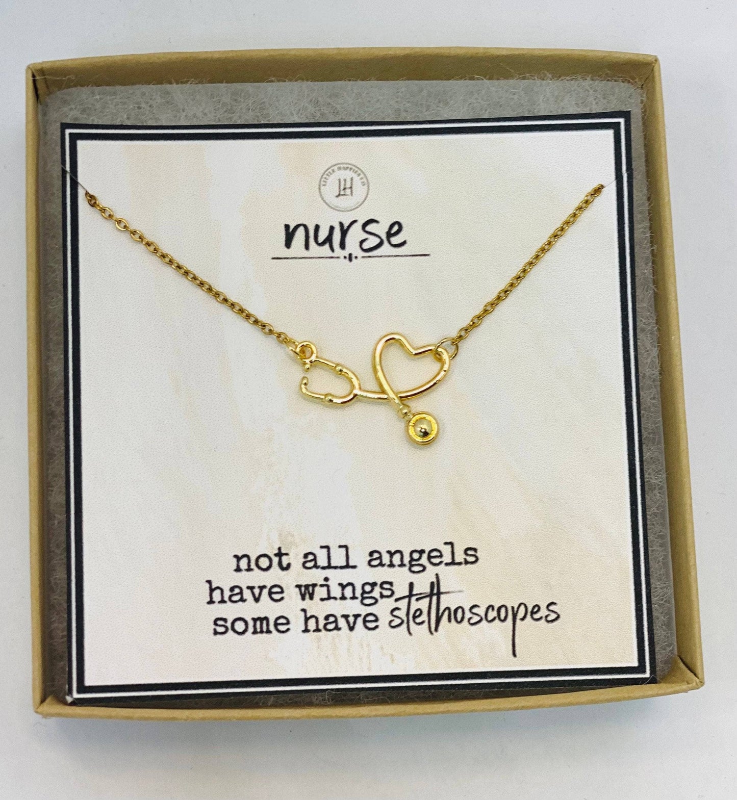 Nurse Stethoscope Necklace