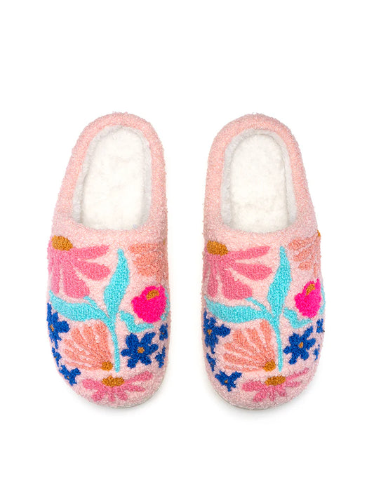 Floral Waves Slippers