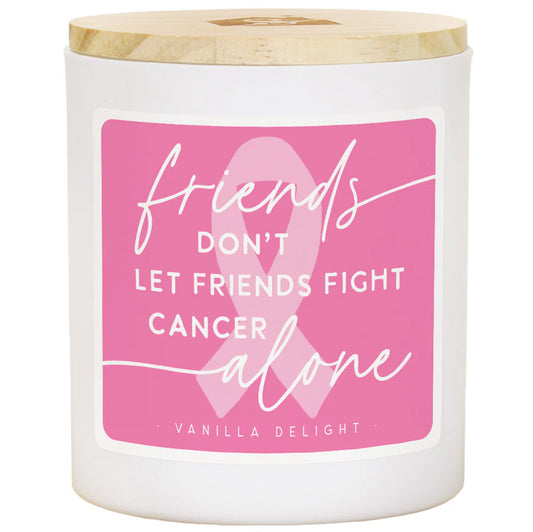 Friends Fight Cancer Candle