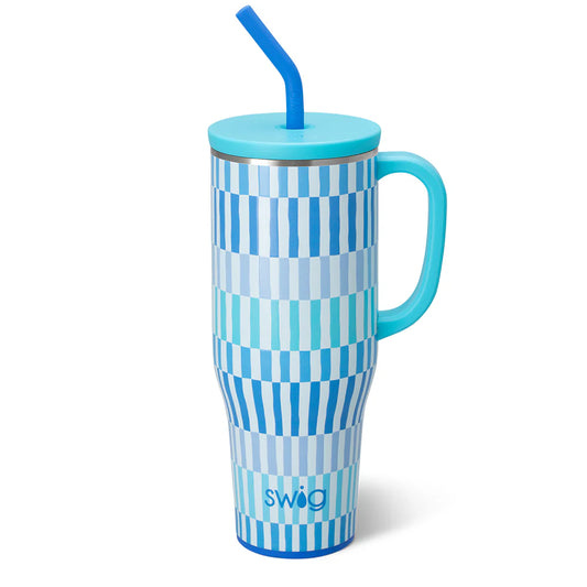 Glacier Stripe - Swig