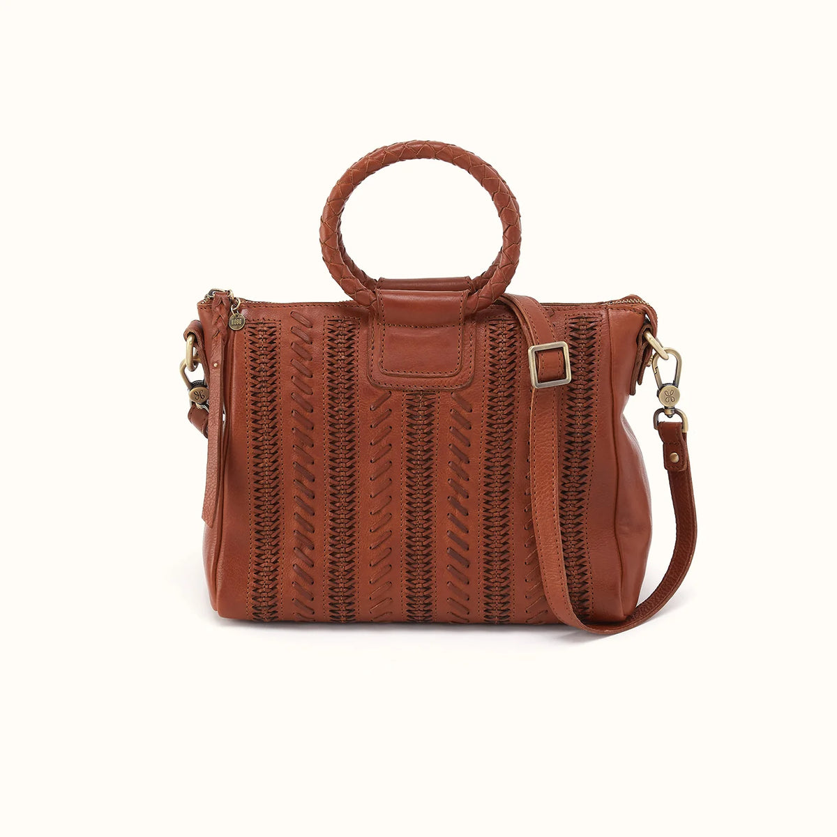 Sheila Medium Satchel - Kindling Brown