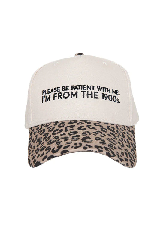 Please Be Patient With Me - Leopard and Tan