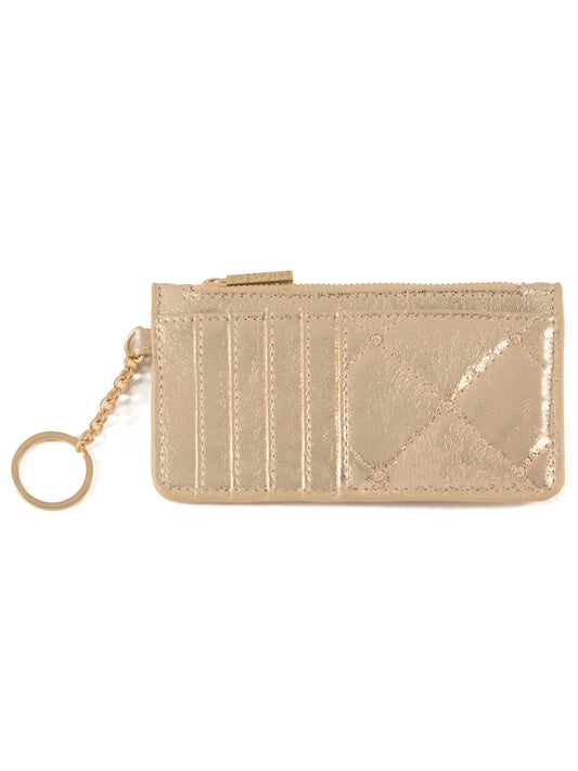 Mademoiselle Card Case, Gold