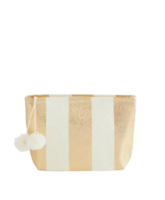 Mirage Zip Pouch, Gold