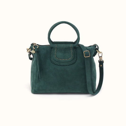 Sheila Medium Satchel - Pine Needle