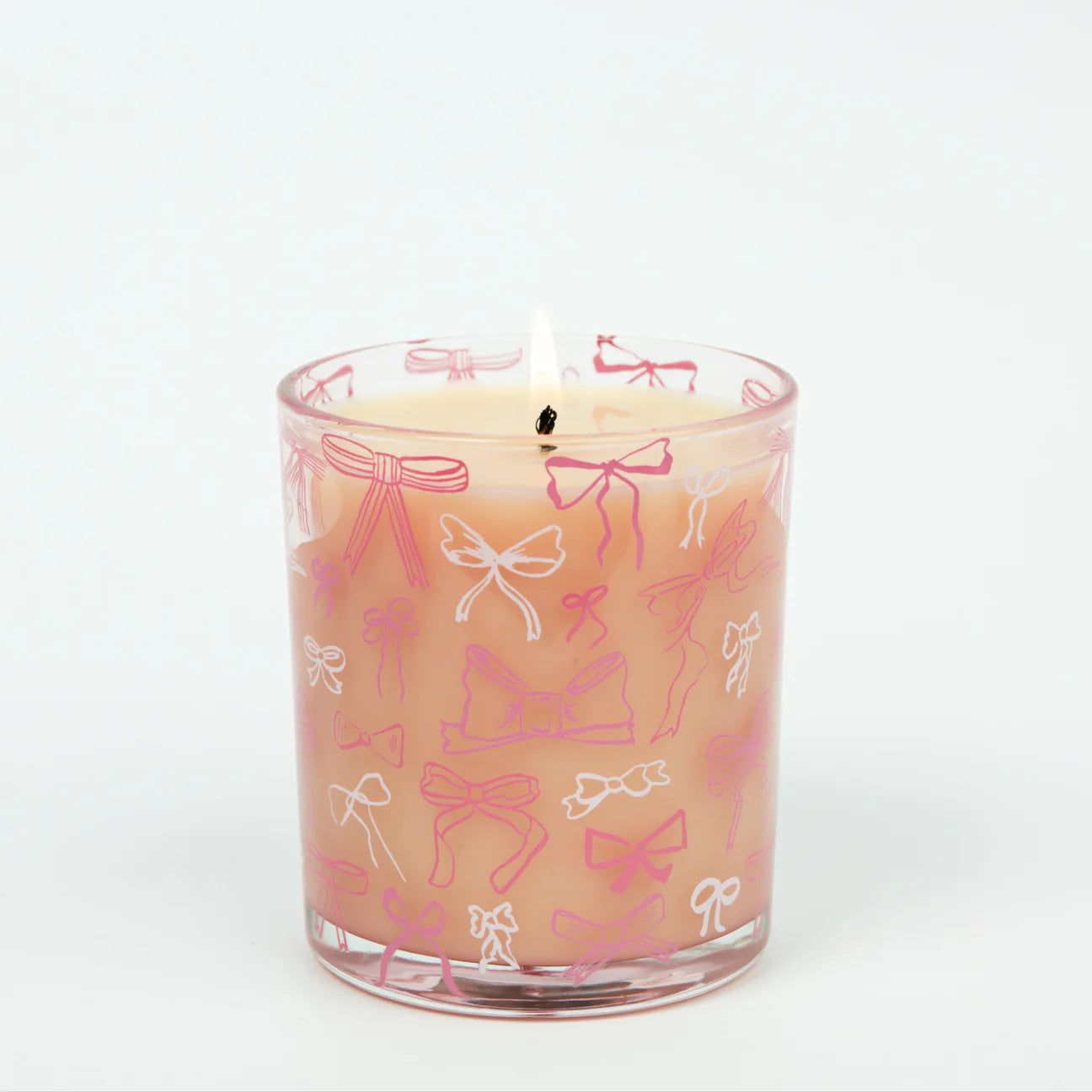 Sweet Grace Pink Bow Candle