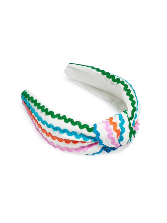 Ric Rac Knotted Headband, Multi
