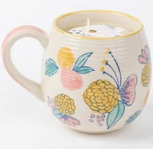 Sweet Grace Blush Floral Mug - #046