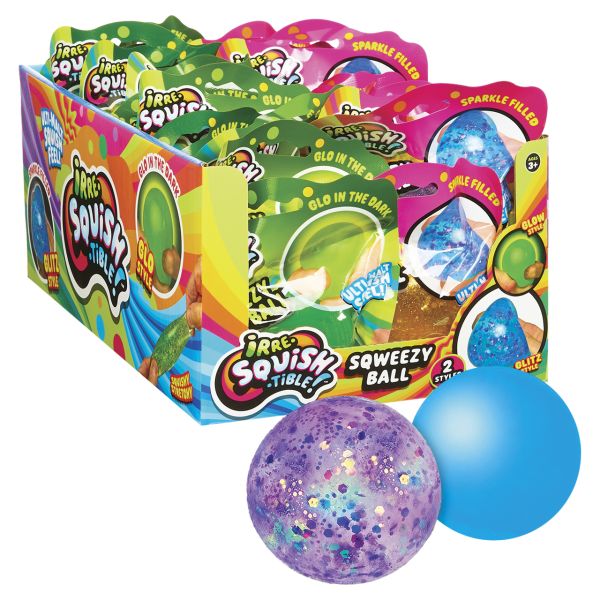Squishy Squeezy Glitz Ball