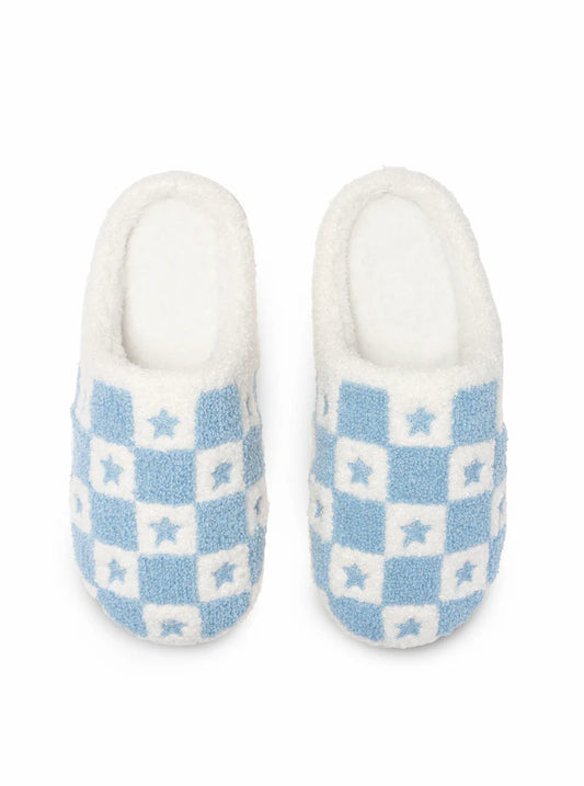 Star Checker Slippers
