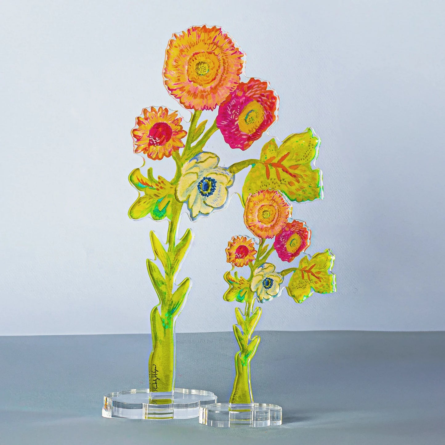 Strawflower Acrylic Flower