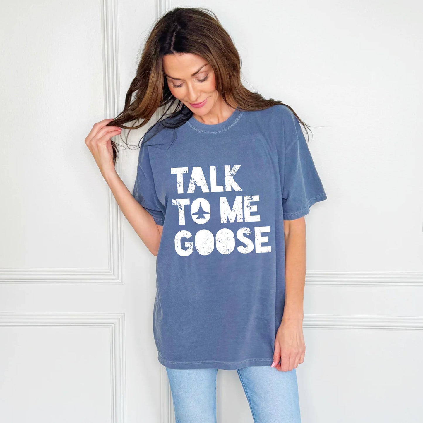 Talk To Me Goose Adult Tee