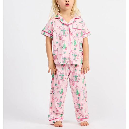 Charolette Toddler PJs Christmas Cottage