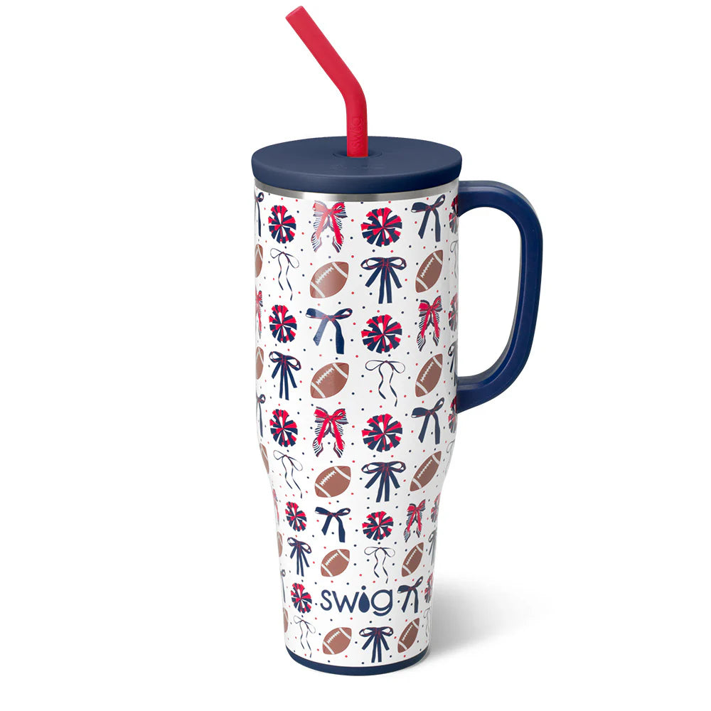 We've Got Spirit Navy + Red - Swig